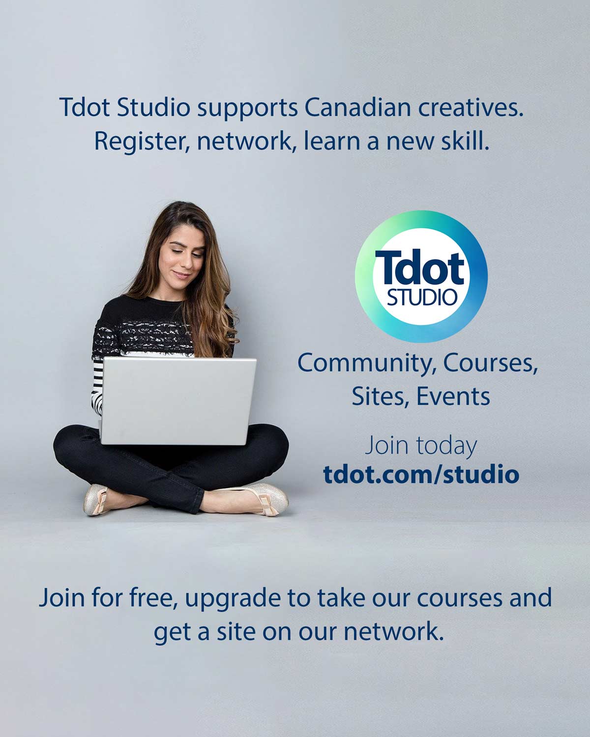 Join our community Tdot Studio by Tdot.com