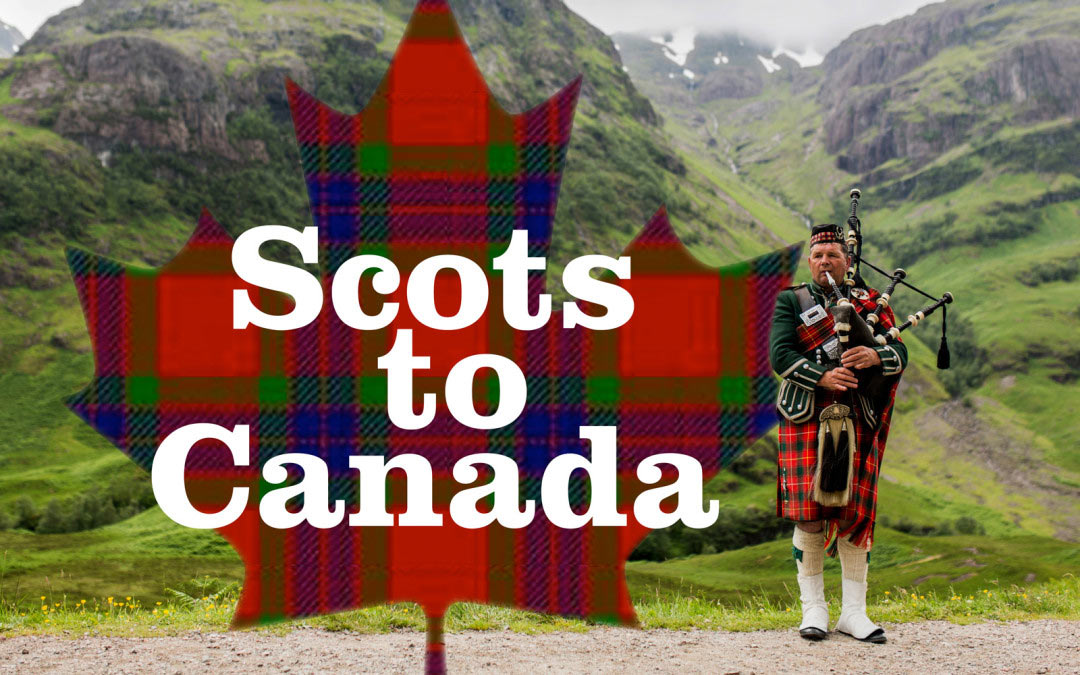 Scots to Canada cover image - Piper in Scotland