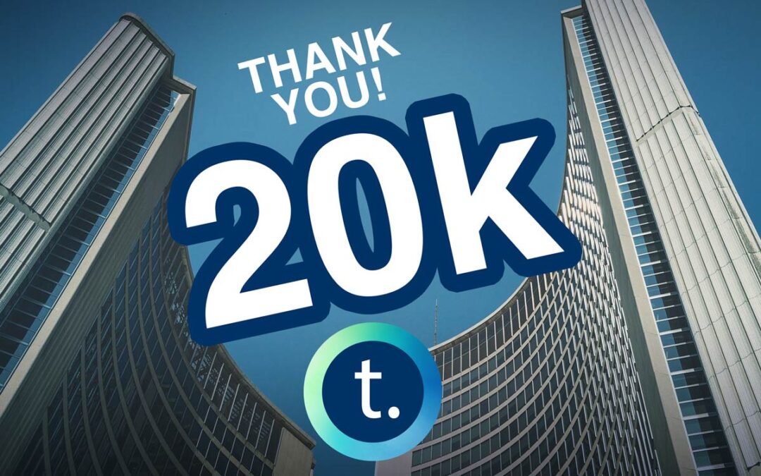 Tdot Shots Reaches 20k Supporters in 2020 – Thank You!