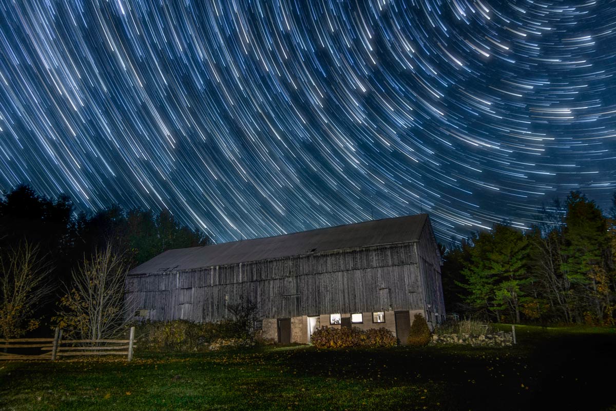 startrail photography 10mm