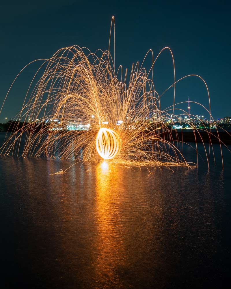Boost Your Photography: Spinning Fire with Steel Wool Photography