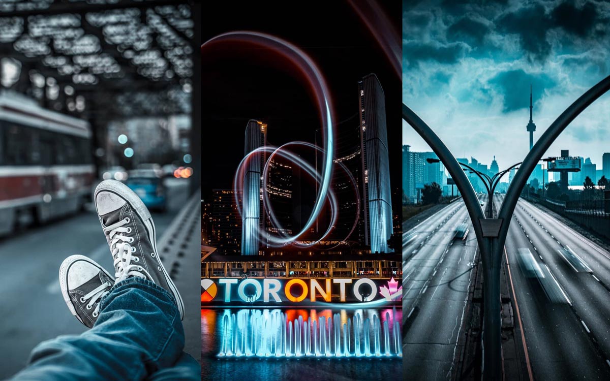 Collage of photos by Toronto photographer @mr.brianjames